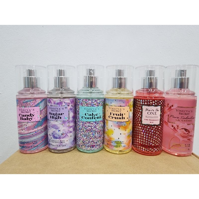 Xịt Thơm Bodymist 75ml Hương Thơm Mát Quyến Rũ Dành Cho Cả Nam Và Nữ