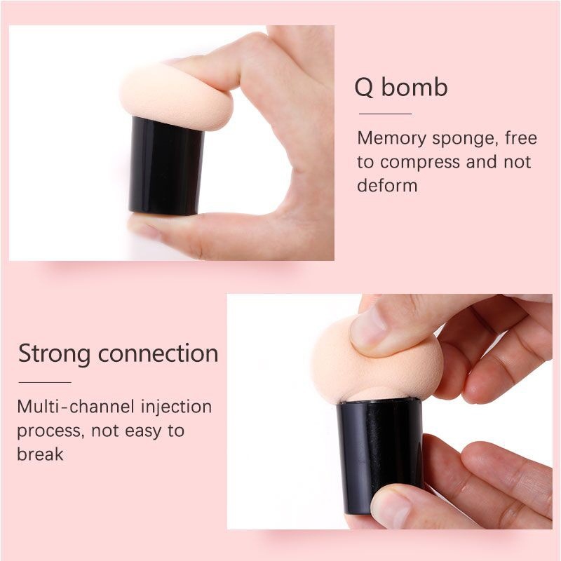 Set 10 Bông Mút Trang Điểm Chuyên Dụng