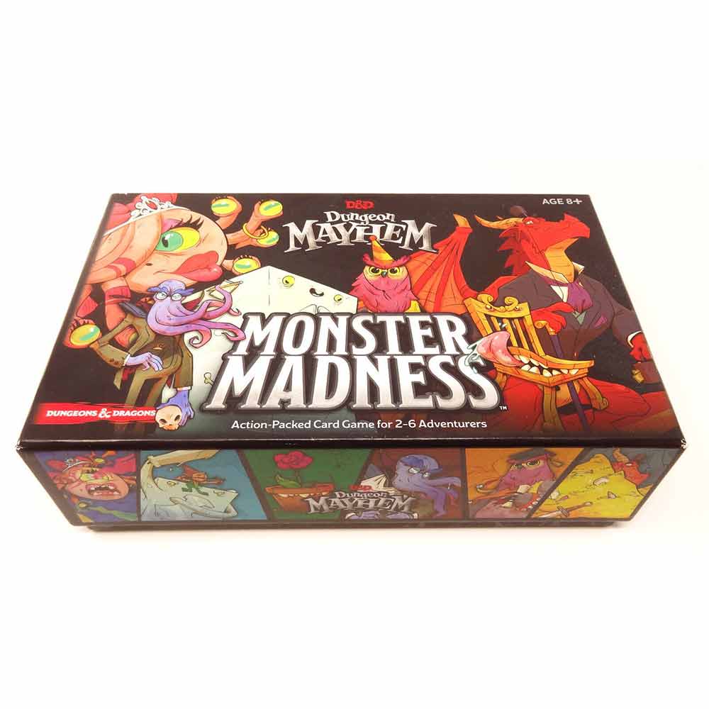 Dungeon Mayhem Crazy Monster Board Game Card Game 5-6 Person