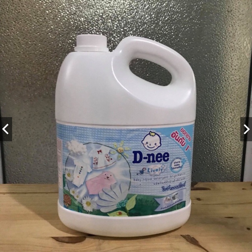 Nước giặt quần áo em bé Dnee 3000ml - Nước Giặt Xả Cho Trẻ Em an toàn, Chính hãng Công ty ! .