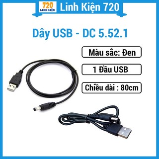 Dây usb - dc 5.5*2.1