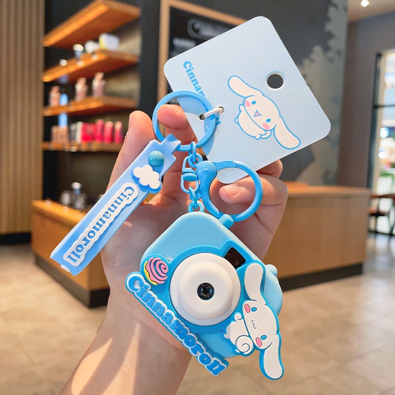 Sanrio Móc Khóa Hình Máy Ảnh Chiếu Hoạt Hình Đáng Yêu