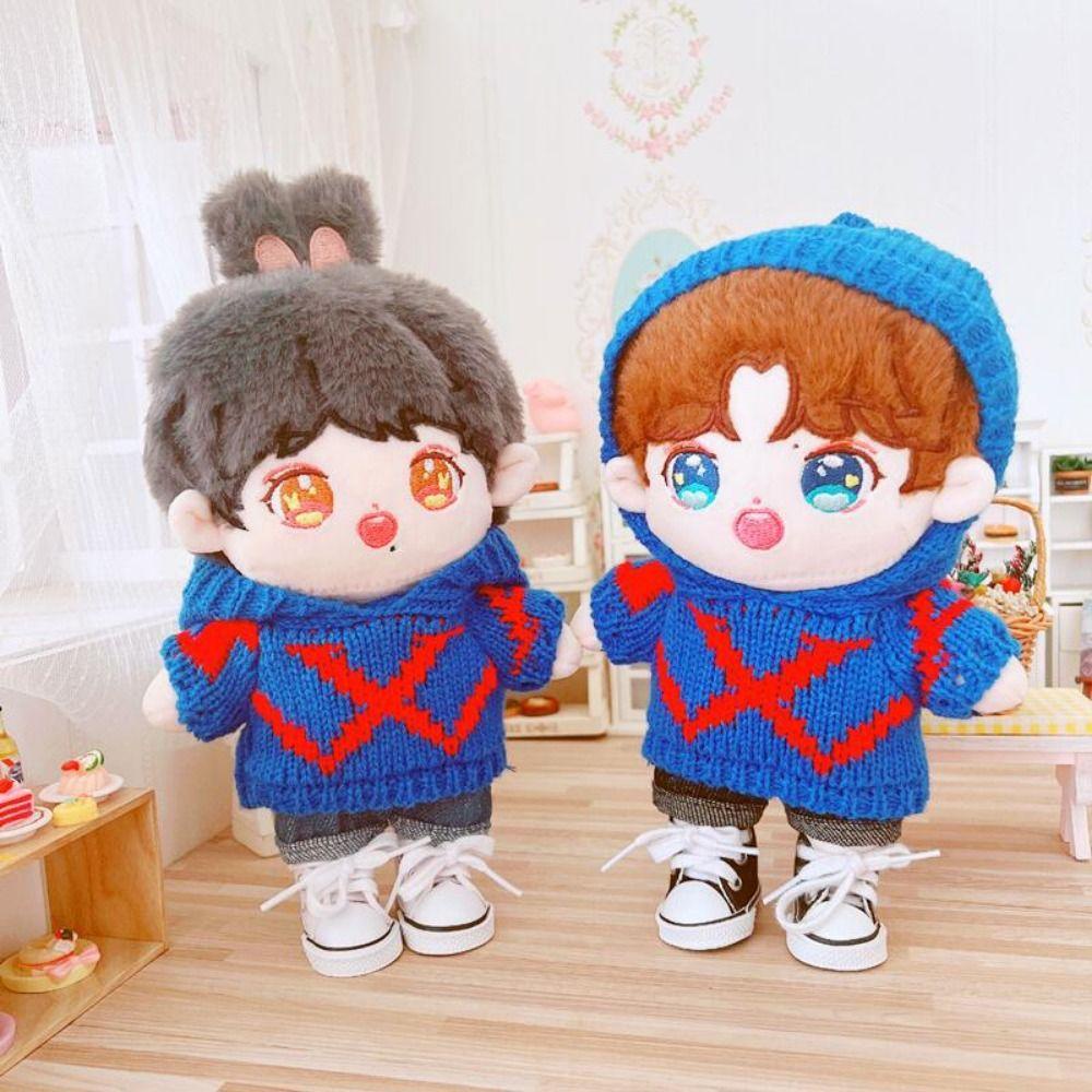 Búp Bê Em Bé 20cm 20cm Mặc Áo sweater / Khăn Choàng / Áo sweater / Búp Bê bjd Dễ Thương