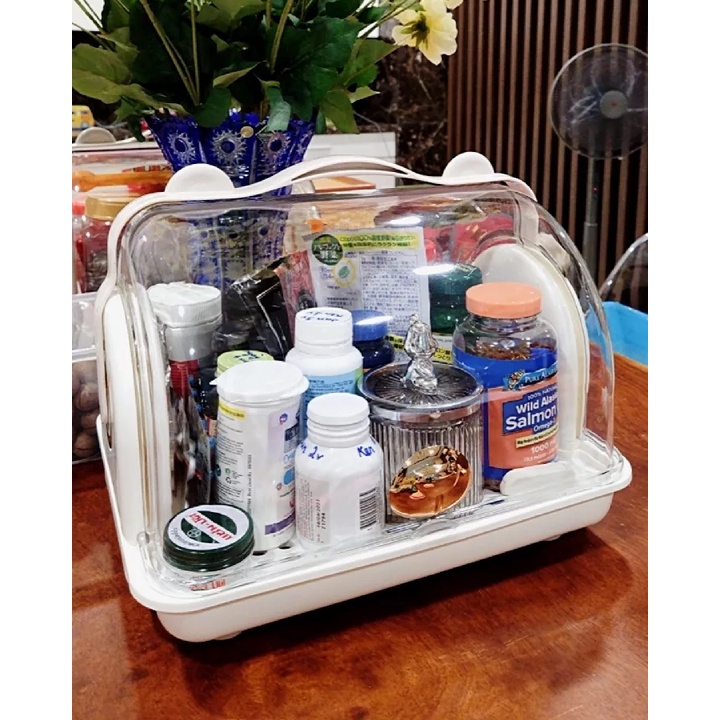 Úp bình sữa, khay úp bình đa năng có khay thoát nước và quai xách hình gấu vô cùng tiện lợi, OBAMA BABY