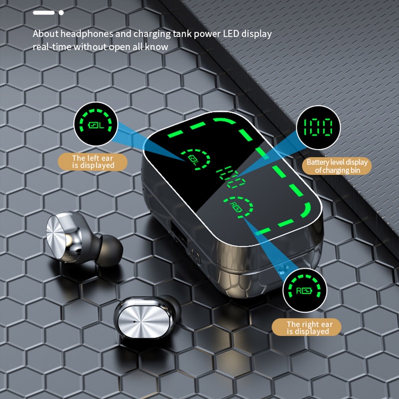 Hx Tai Nghe Nhét Tai bluetooth 5.3 hifi tws yd05 2023 Có mic