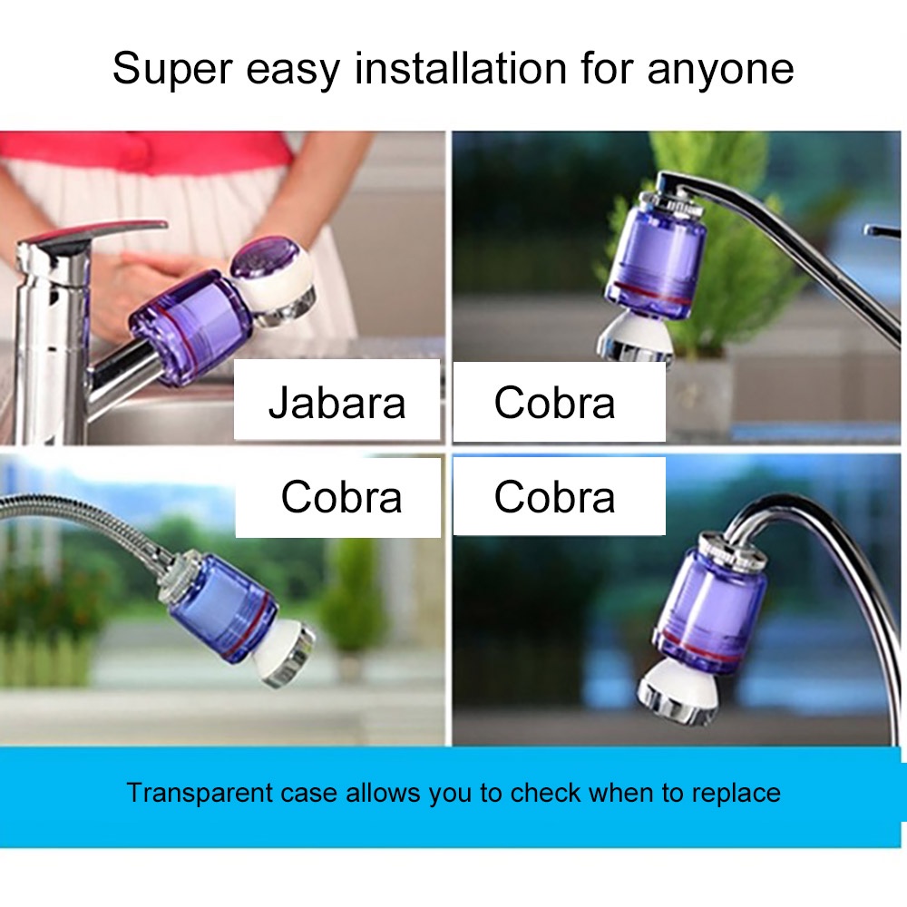 Wellos Korea Replacement Water Filter 2Pcs  Kitchen Purifier Cobra Jabara