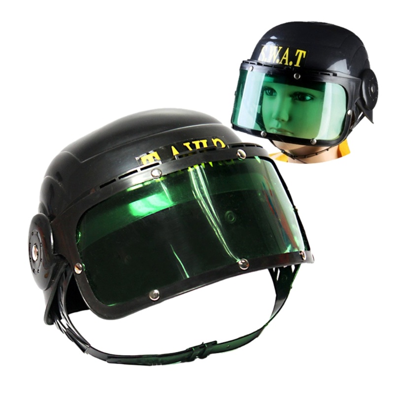 KIN Halloween Mũ Cảnh Sát Cop Cosplay Mũ Sĩ Quan Mũ Mũ Swat Mũ