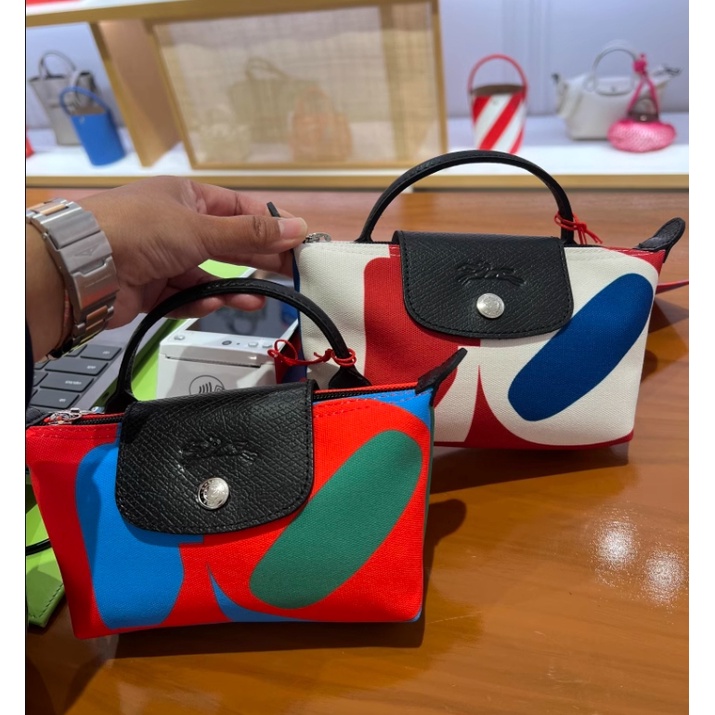 LONGCHAMP Túi Xách mini Tay Cầm Dài Đơn Giản Phiên Bản Giới Hạn Mới Cho Nữ