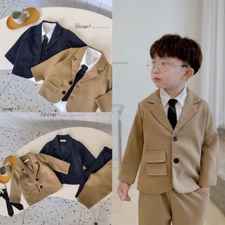 Beemo Chính Hãng Set vest công tử cao cấp cho bé