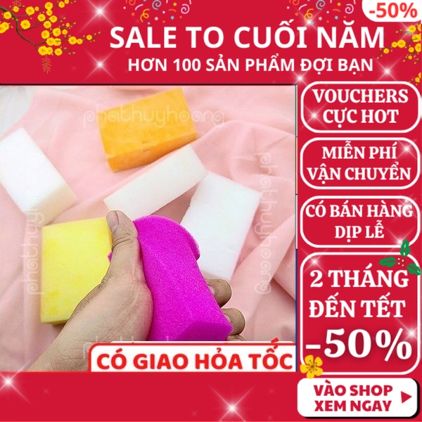 Combo 10 miếng mút xóa bảng cực rẻ ✔️ FREESHIP 🚚 - Phát Huy Hoàng