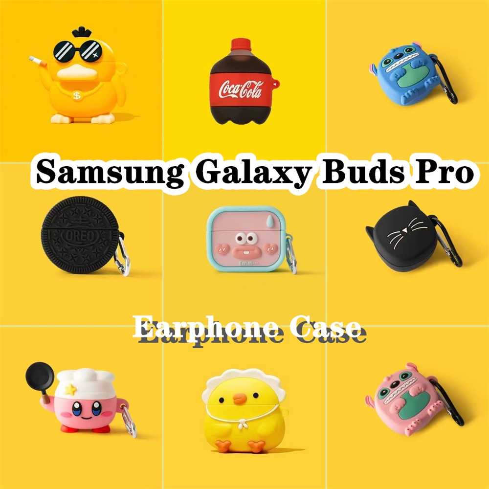 Vỏ Bảo Vệ Hộp Sạc Tai Nghe samsung galaxy buds pro no.2 Bằng Silicon Mềm Hình shiba inu