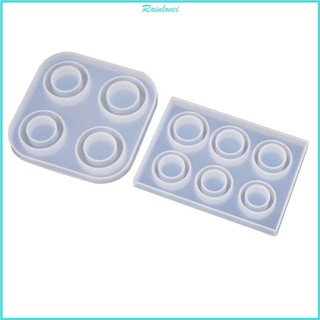 Rainlovei Khuôn Silicon Làm Trang Sức Nhẫn Chống Xé Tiện Dụng diy