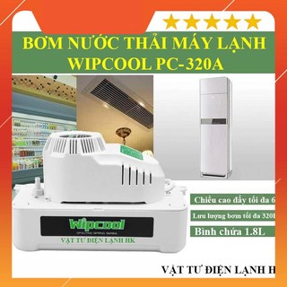 Bơm nước thải máy lạnh wipcool pc-320a 6m, máy bơm xử lý nước ngưng điều hòa wipcol hàng đẹp