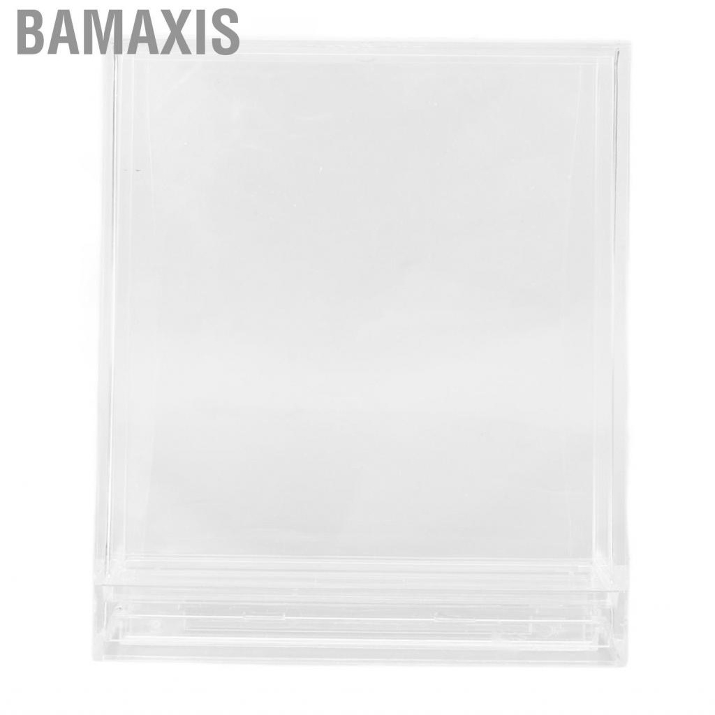 Bamaxis Mini Photo Frame Desktop Picture PC Double Sided Transparent Freestanding Instant for Instax