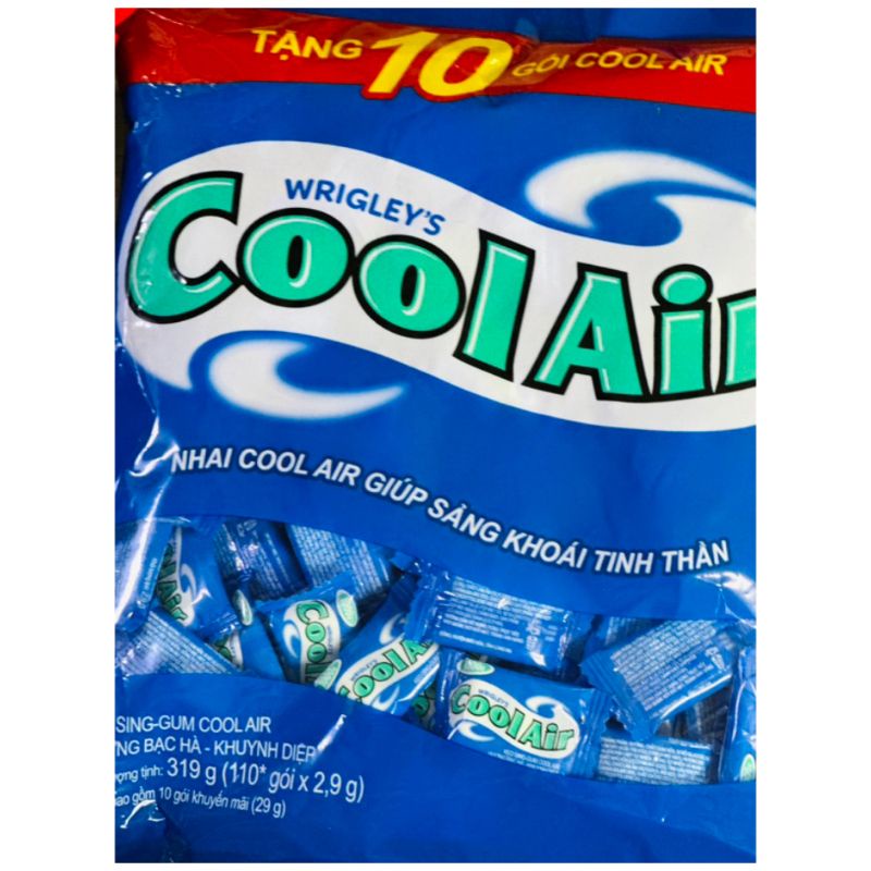 Kẹo CoolAir 100 viên Khuyến Mãi 10 Viên *x 2.9gr