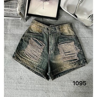 Quần short jean rách ms1095 big size 55-90kg