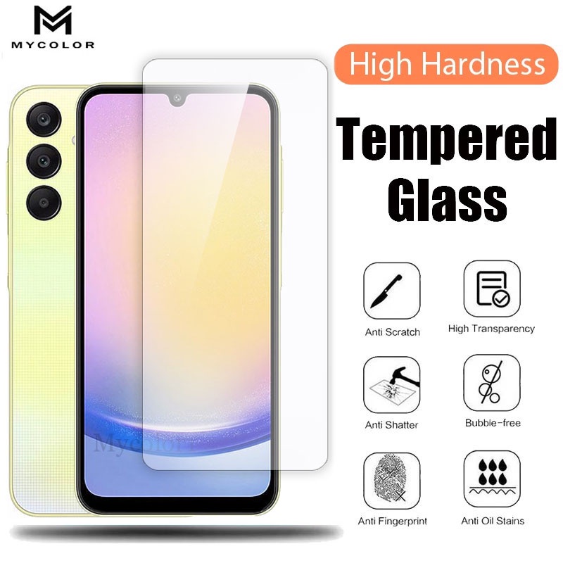 Kính Cường Lực Trong Suốt Cho Samsung ss Galaxy A55 A54 A35 A34 A25 A24 A15 A14 A05 A05s A04 A04s A04E 5G 4G 2023 2024