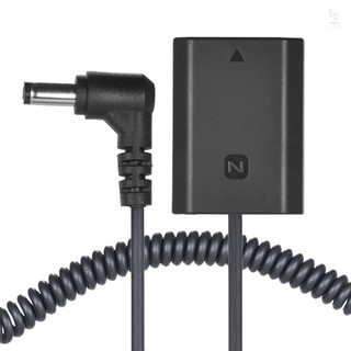 Andoer np-fz100 dummy battery pack dc coupler connector spring cable for a7iii a9 a7riii a7siii