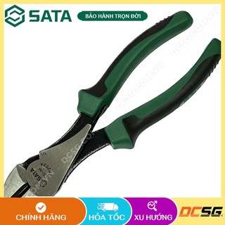 Kìm cắt 7"/180mm thép crom-niken sata 70203a | dcsg