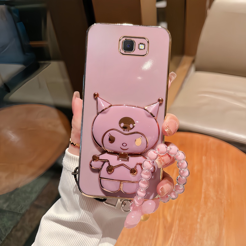 ốp lưng Samsung J4 PLUS J4 PRIME J415 J5 Prime J7 PRIME Ốp Điện Thoại TPU Siêu Mỏng Mạ Điện Màu Sắc 