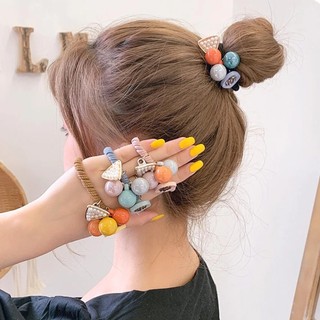 Dây Cột Tóc Đính Hạt Ngọc Trai Dễ Thương Cho Nữ