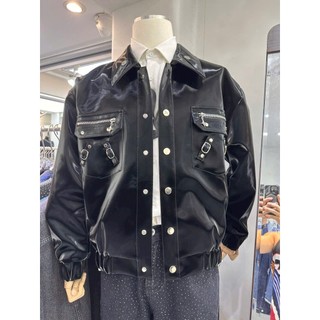 Áo khoác da bóng hàng qc chất đẹp 23 may unisex z336