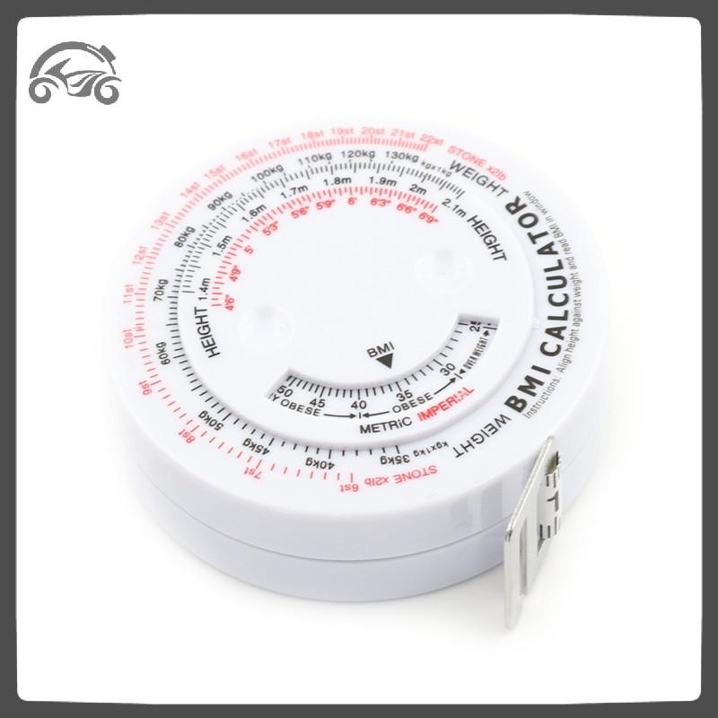 [8c11] BMI Body Mass Index Băng có thể thu vào Máy tính đo 150cm Chế độ ăn kiêng Giảm cân Dụng cụ đo