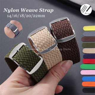  Nylon Dệt NATO Dây Đeo Đồng Hồ 14mm 16mm 18mm 20mm 22mm Đa Năng Mềm Vải Vải Vòng Đeo Đồng Hồ Nam Nữ Thay Thế Vòng Tay Thể Thao Phụ Kiện Đồng Hồ 