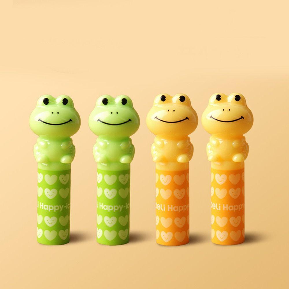 Mmluck Set 4 Vỏ Nhựa Bảo Vệ Bút Chì Hình Gấu / Ếch Hoạt Hình Dễ Thương