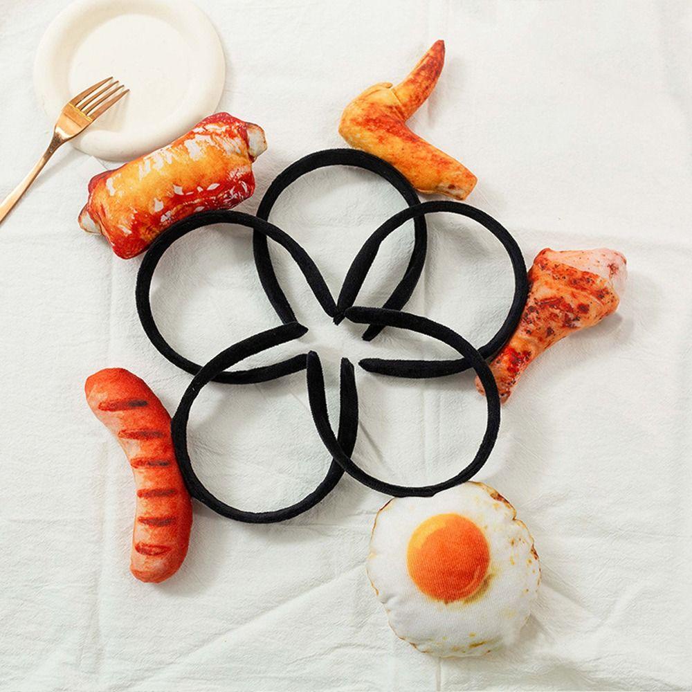 Mxmusty Cài Tóc Hình Bánh Mì / Rau Củ / Hamburger Vui Nhộn Phong Cách Hàn Quốc Cho Nữ / Bé Gái