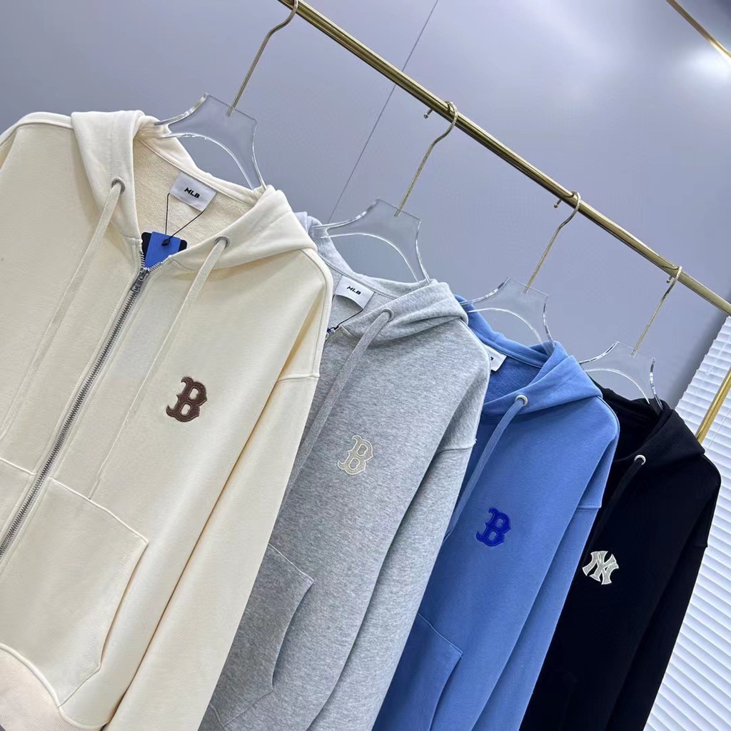 Áo Khoác cardigan Có Nón Bốn Màu Thêu logo Nhỏ Phong Cách Mới Mùa Thu 2023080902