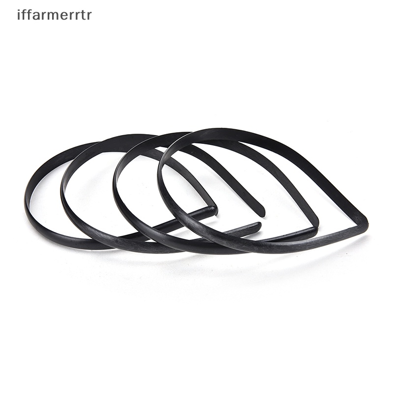 Set 10 Kẹp Tóc Nhựa 2 Màu Không Răng diy Cho Bé