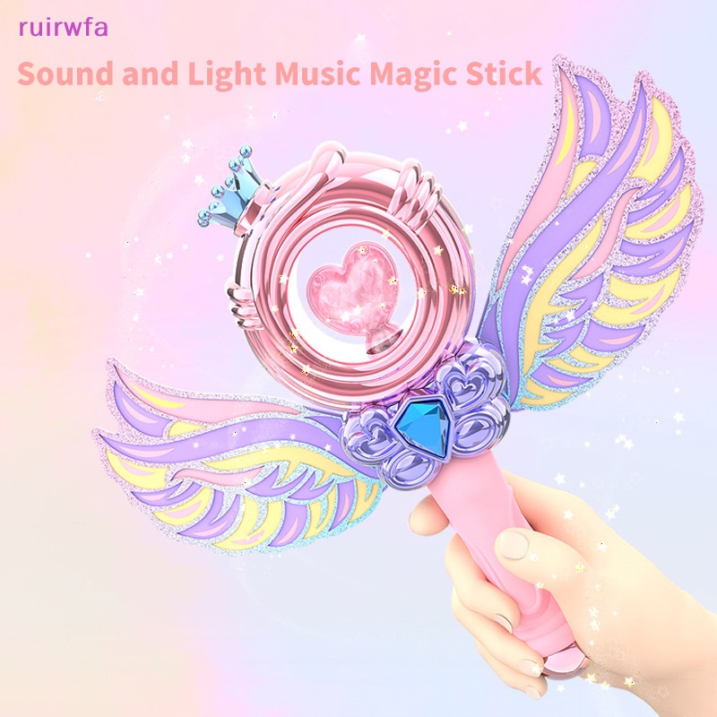 Ruirwfa Đũa Phép Thuật Công Chúa Phép Thuật Cho Bé Gái Mới