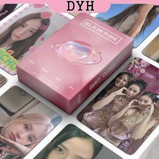BLACKPINK Laser Card Set 55 Tấm Thẻ Ảnh KPOP 7th anniversary LOMO Card Hình Nhóm Nhạc