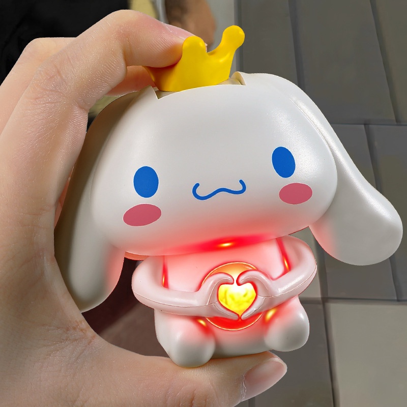 Đồ chơi phát âm thanh "I Love You" và bắn tim phát sáng,quà tặng bạn trai/gái-Cinamoroll Phiên bản có Box Cao Cấp |