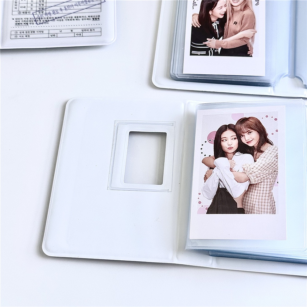 Cuốn album Đựng Thẻ mini 3 inch polaroid Phong Cách Hàn Quốc