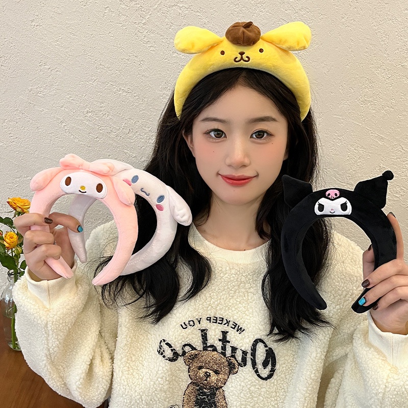 Mới Băng Đô Cài Tóc Hình sanrio my melody cinnamoroll kuromi Dễ Thương