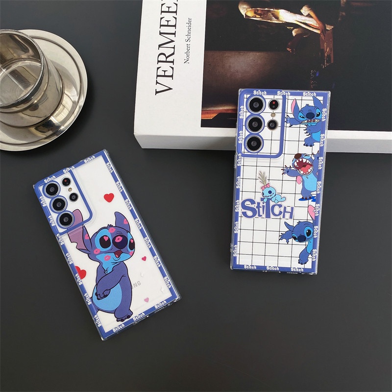 Hoạt Hình Ốp Điện Thoại Mềm In Hình stitch Cho samsung s23 fe s21 s22 s20 s10 note 10 plus 20 ultra s20 s21 fe 5g