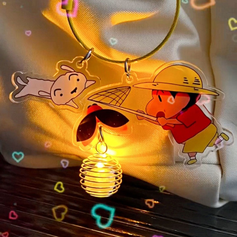 Hoạt Hình Móc Khóa acrylic Phát Sáng Trong Tối Độc Đáo