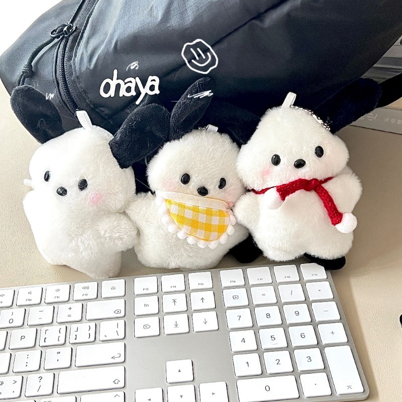 SANRIO Pochacco Móc Khóa Hình Chú Chó pacha Nhồi Bông Đáng Yêu