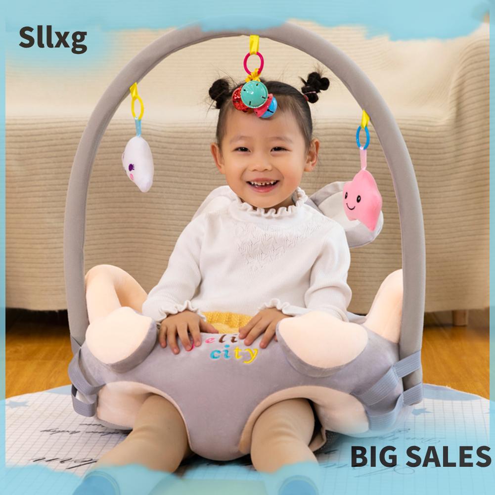 Ghế Bông Hoạt Hình Dễ Thương Cho Bé Tập Ngồi