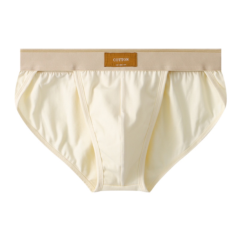 Quần Lót cotton Màu Trơn Dáng Rộng Thời Trang Cho Nam