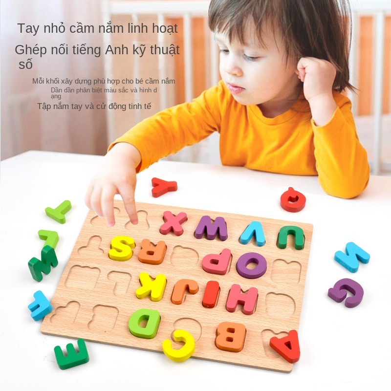 Đồ Chơi Lắp Ráp Bảng Ghi Chú Hình Chữ Cái Và Số Cho Trẻ Em