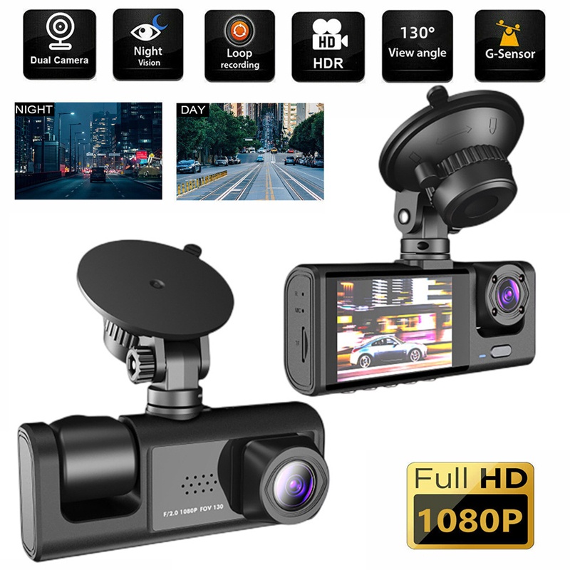 Camera Ghi Hình 24H 3 Kênh 2 inch hd 1080p Với Tầm Nhìn Ban Đêm Và Phía Trước