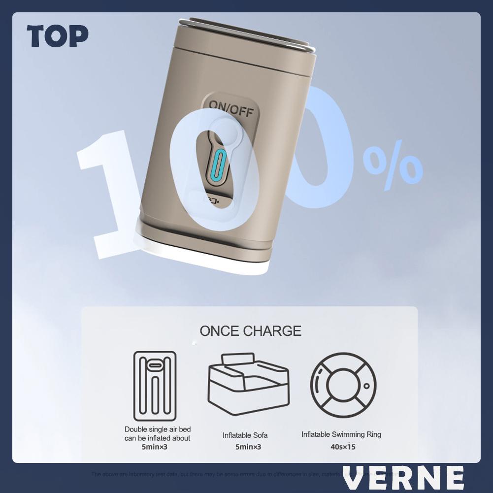 Máy Bơm Khí Điện Tử Có Đèn 1200mah 100lm 4000pa Cho Thuyền Hơi