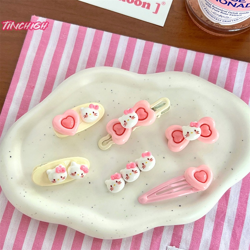 Kẹp Tóc Hình Trái Tim Hoạt Hình Dễ Thương Cho Nữ