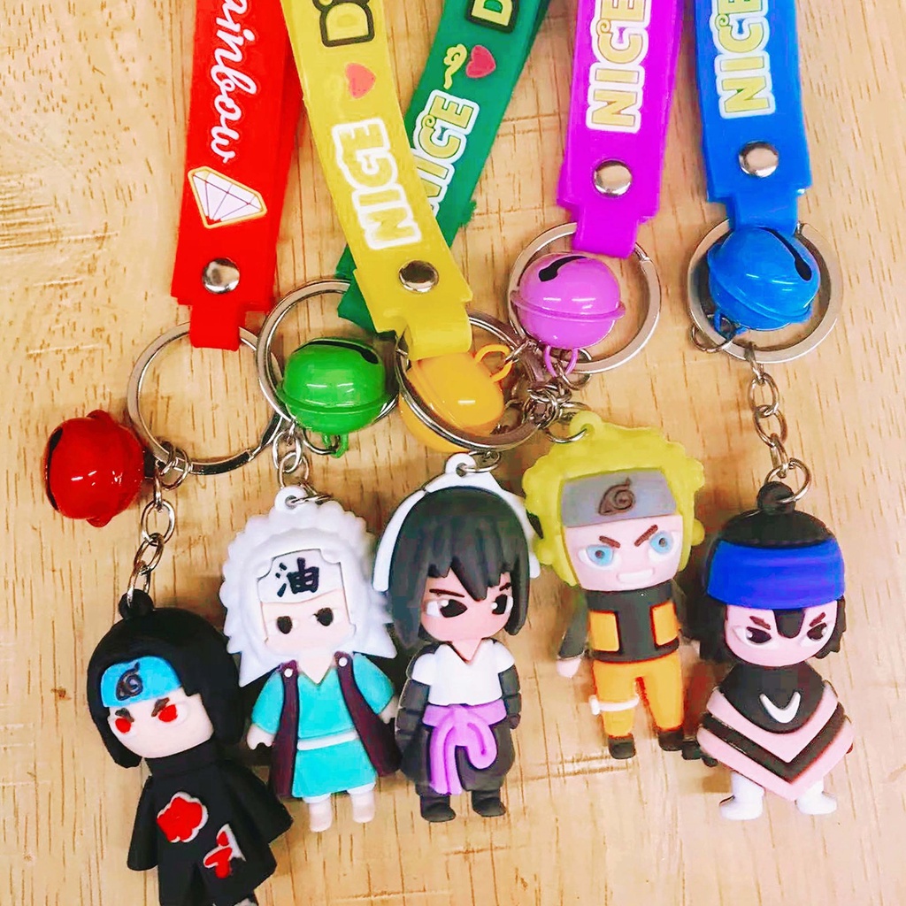 Kimetsu no yaiba Mới Móc Khóa Silicon Hình demon slayer naruto merchandise