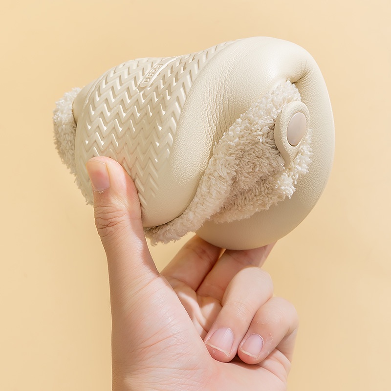 Dép cotton Chống Nước Giữ Ấm Hai Cách Sử Dụng Thời Trang Cho Bé