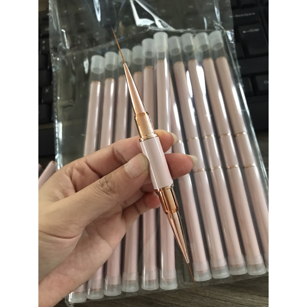 Cọ Vẽ Nét 2 Đầu 15mm, 20mm Cọ Nét Nail