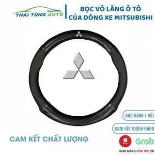 Bọc vô lăng ô tô Mitsubishi Xpander, Pajero, Attrage, Mirage, Triton, Outlander, bọc vô lăng cacbon ô tô chống trơn trượ